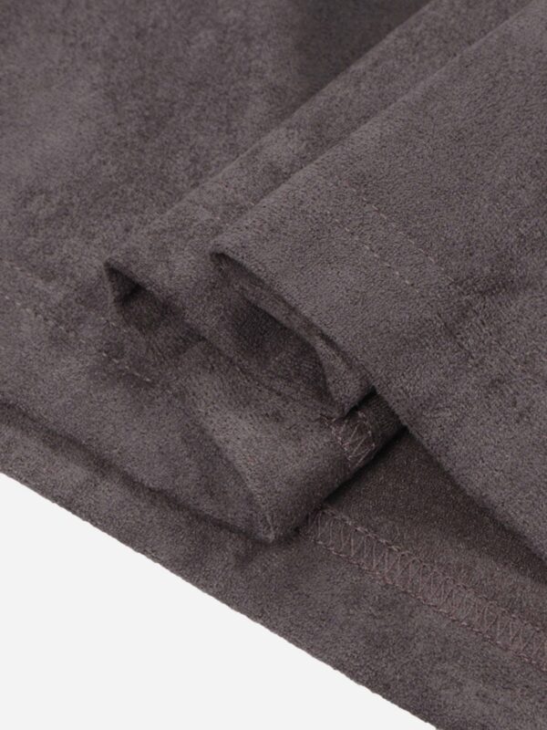 Retro Letter Print Cotton T-shirt