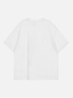 American Tide Loose Print Round Neck T-shirt -1640