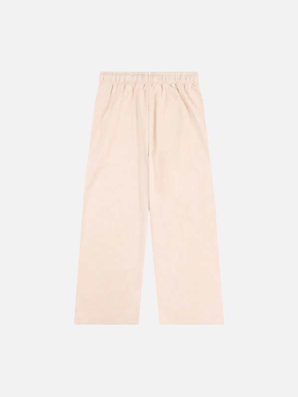 Alphabet Suede Pants