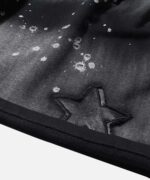 Gradient Letter Embroidery Casual Shorts