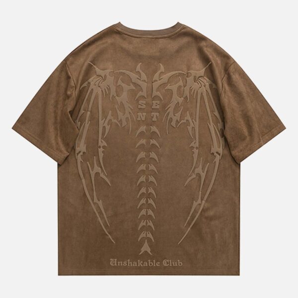 Design Sense Versatile Letter T-shirt - 1642