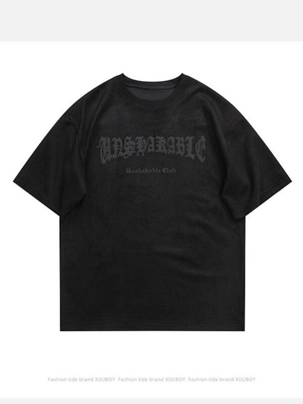 Design Sense Versatile Letter T-shirt - 1642