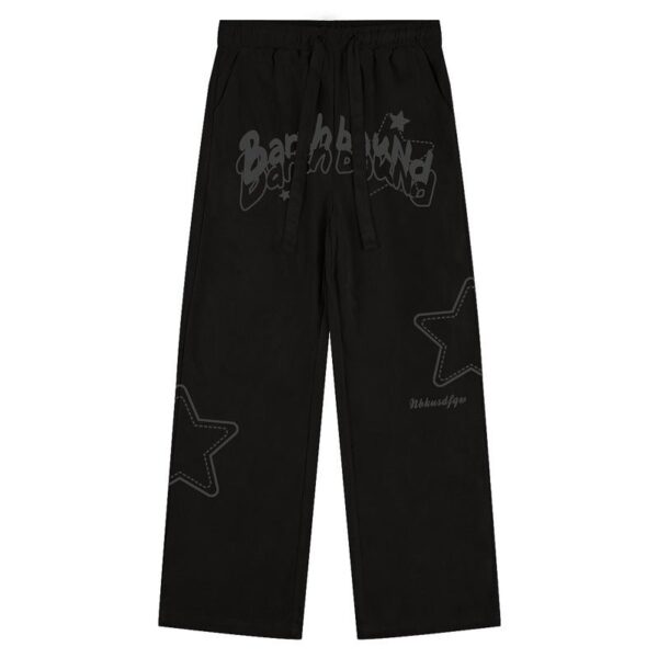 American Casual Suede Loose Pants
