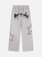 American Casual Suede Loose Pants