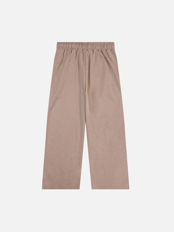 Alphabet Suede Pants