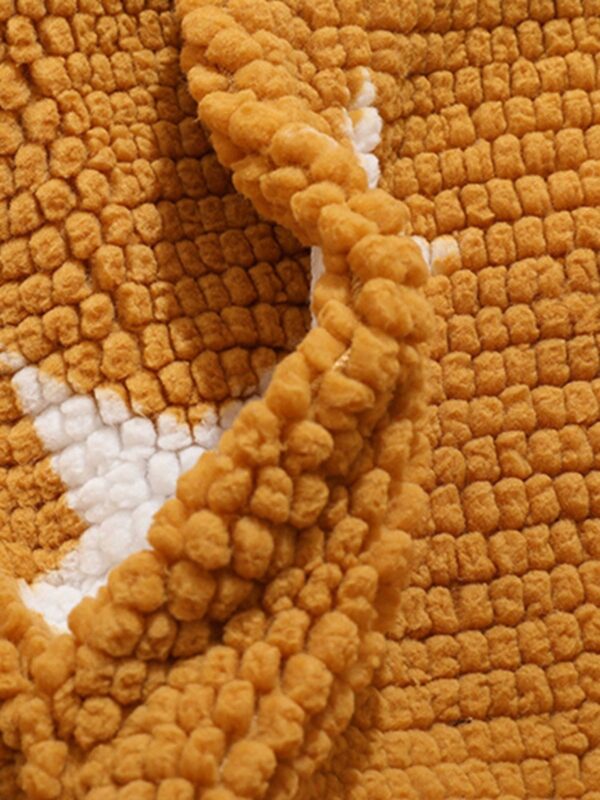Loose Square Fleece Hoodie