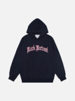 Pentagram Print Hooded Sweatshirt