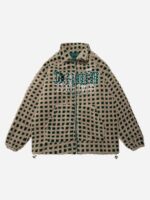 Lamb's Wool Vintage Plaid Jacket