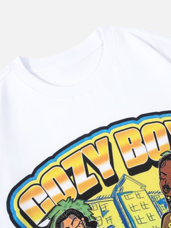 Hip-hop Quirky Retro T-shirt