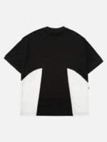 Embroidered Panel T-shirt -1587