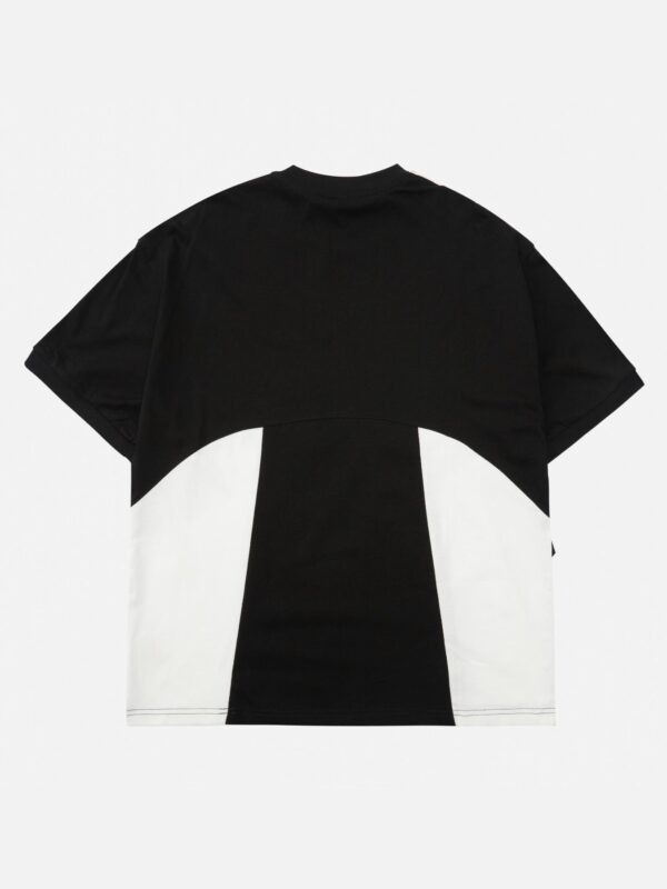 Embroidered Panel T-shirt -1587