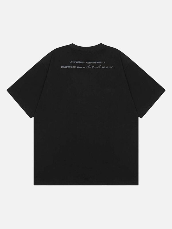 Retro Star Print T-shirt
