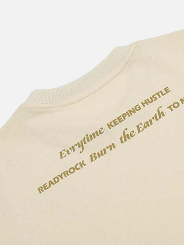 Retro Star Print T-shirt