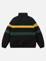 Biker Stand-up Collar Loose Thickened Cotton Jacket