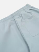 Casual Printed Straight Leg Work Pants