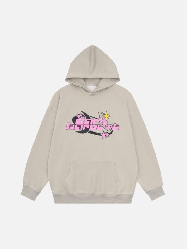 Street Loose Hooded Sweatshirt