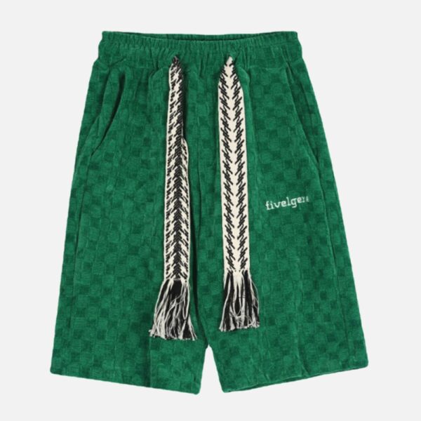 Embroidered Corduroy Shorts -1181