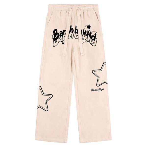 American Casual Suede Loose Pants