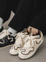High Street Niche Design Skateboard Couple Shoes -1479