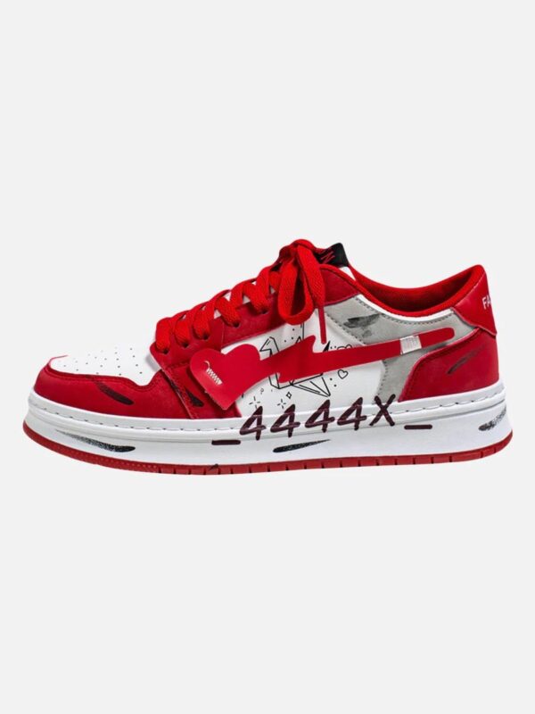 Graffiti Skate Sneakers - 1622