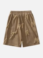 Monogram Embossed Shorts -1188