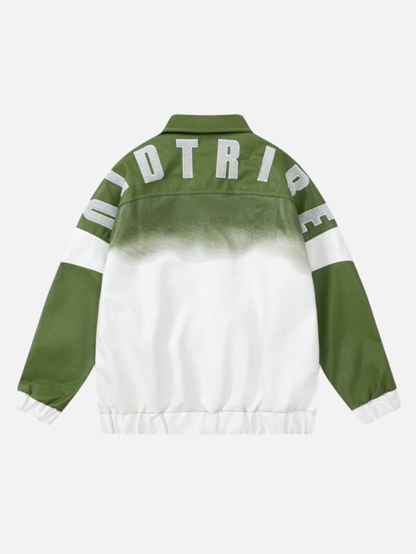 Avocado Green Gradient Baseball Uniform