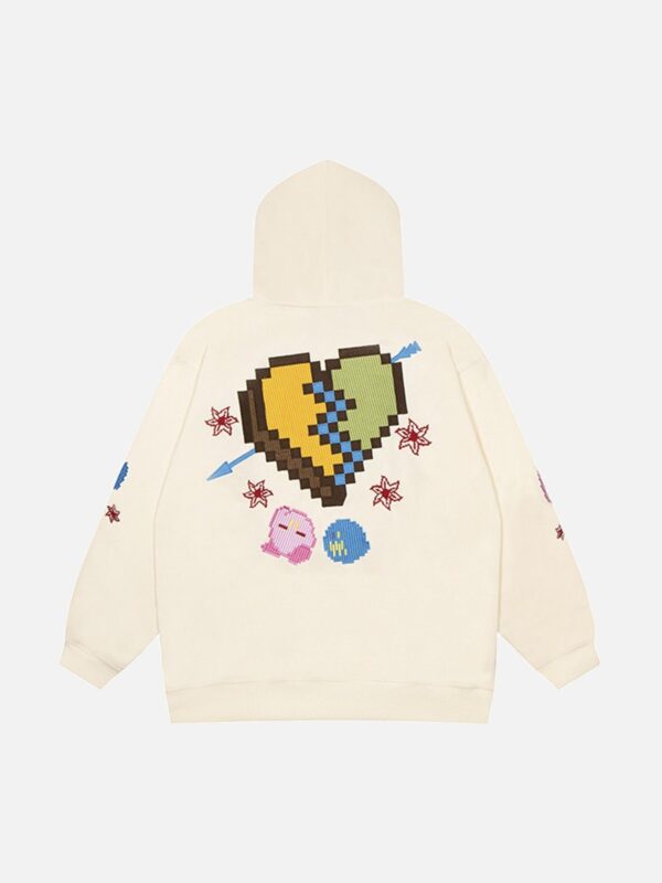 Planet Hooded Zipper Hoodie